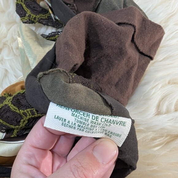 Handcrafted By Jayelle Women's Multicolor Tribal Festival Jungle Mini Skirt - Picture 6 of 8